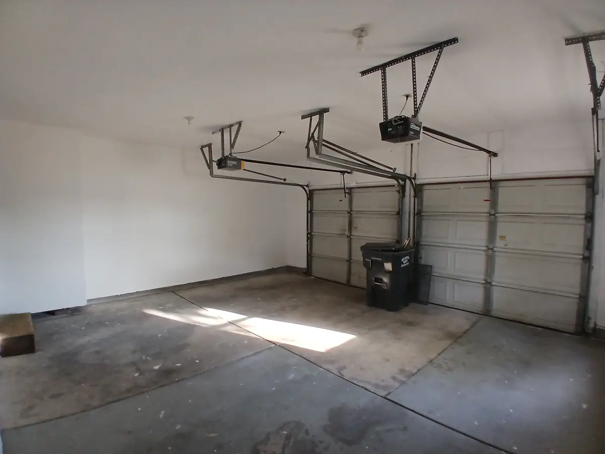Garage repaint — after