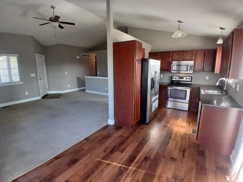 Kitchen & living turnover — recent Creed Handyman job in Wichita